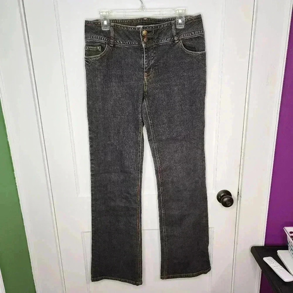 Cabi Jeans Women’s Size 10 Dark Blue Denim Contemporary Fit Bootcut - Picture 1 of 4